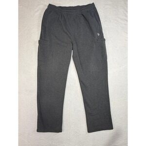 US Polo Assn Mens XL Charcoal Gray Fleece Cargo Sweatpants Lounge Pants 100301